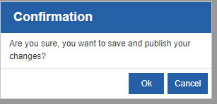 Confirmation for publishing Confirmation for publishing